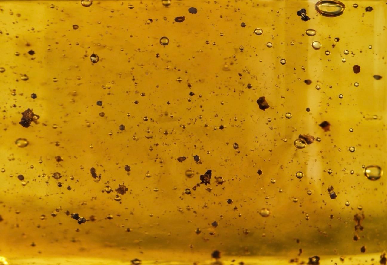 olio idraulico contaminato